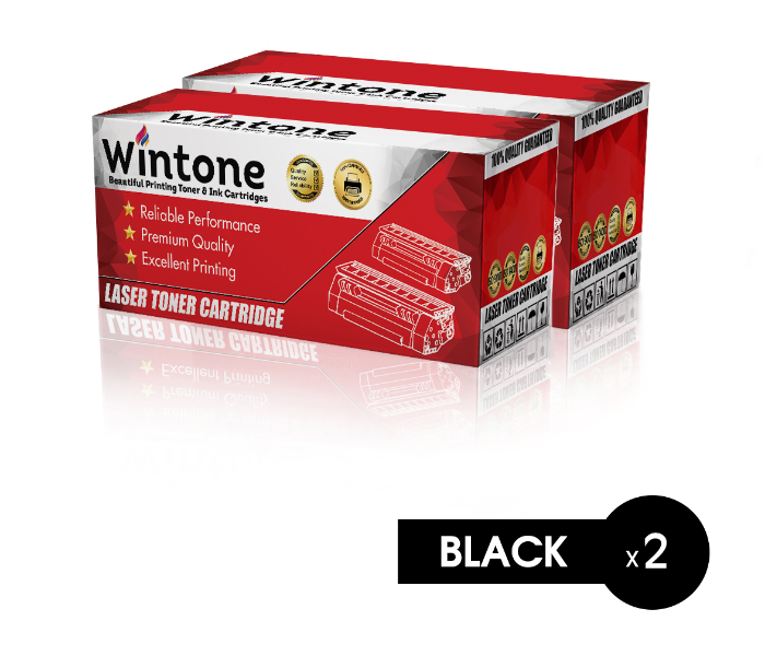 WintoneSet of 2 Pack CEXV33 GPR35 NPG51 Laser Toner Cartridge is Compatible for Canon IR imageRUNNER 2520 - Black - Zoom Image