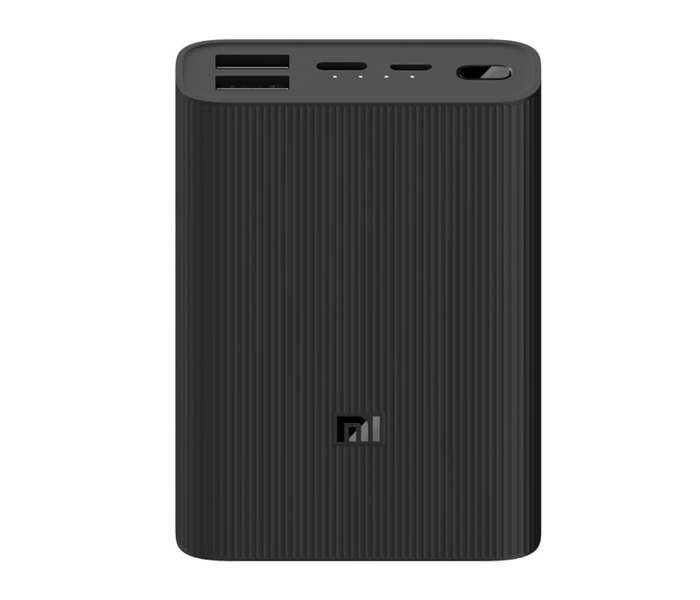 Xiaomi Power Bank 3 10000 mAh Ultra Compact Power Bank - Black - Zoom Image 1