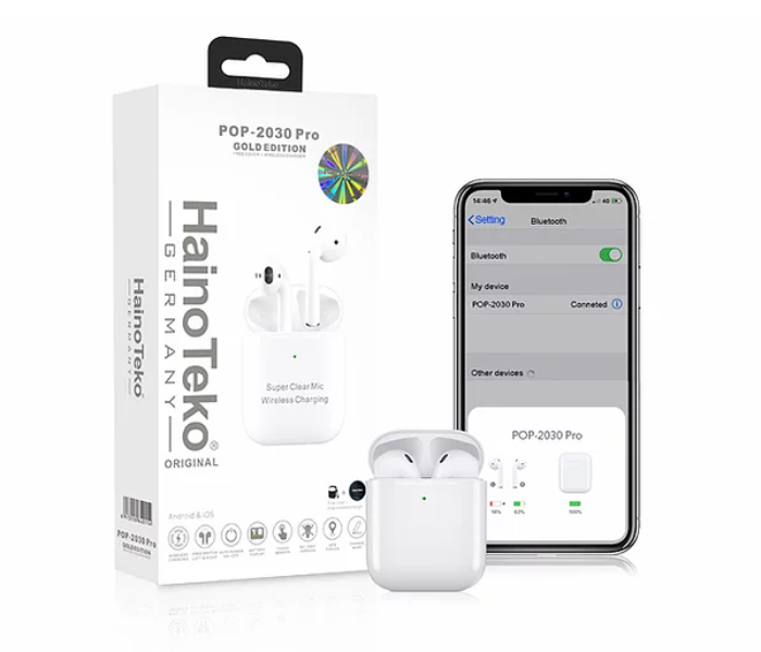 Haino Teko POP 2030 Pro Airpod - White - Zoom Image 3