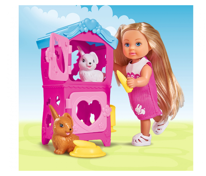 Simba 105733065 Evi Love Cute Rabbit House - Zoom Image 2