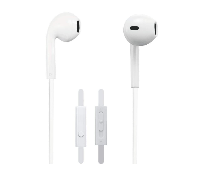 Inspire ME121 Wired Stereo Earphone - White - Zoom Image 2