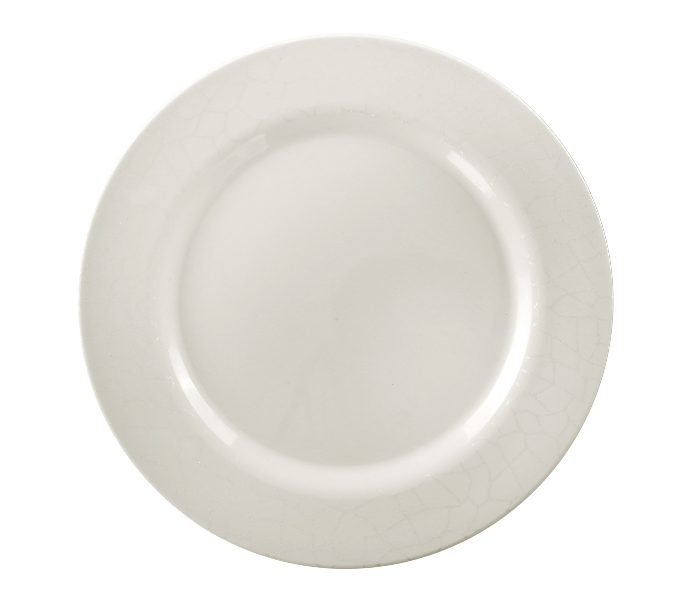 Royalford RF4489 8-inch Melamine Dinner Plate - Pearl White - Zoom Image 4