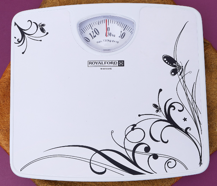 Royalford RF4818 Mechanical Health Scale - White - Zoom Image 2