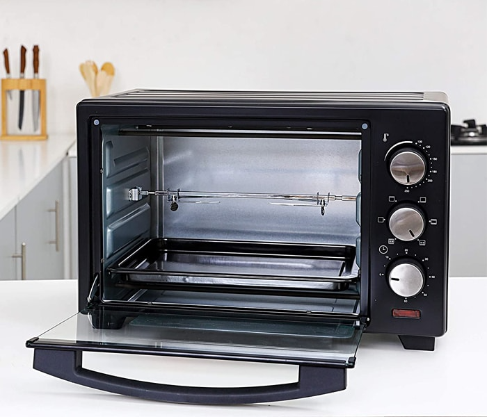 Krypton KNO6096 19 Liter Electric Oven and Rotisserie Black - Zoom Image 3