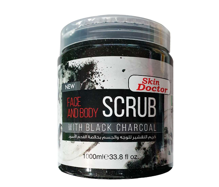 Skin Doctor Charcoal Face and Body Scrub - Zoom Image