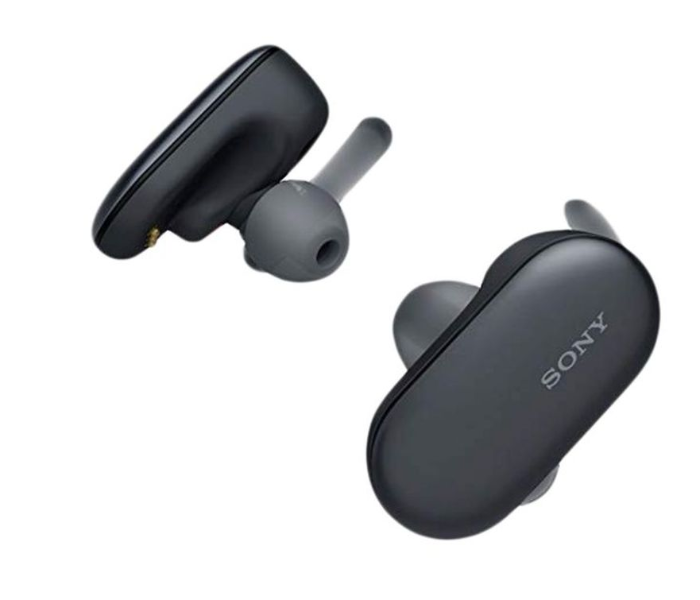 Sony WF-SP900 Wireless In Ear Headphones - Black - Zoom Image 1