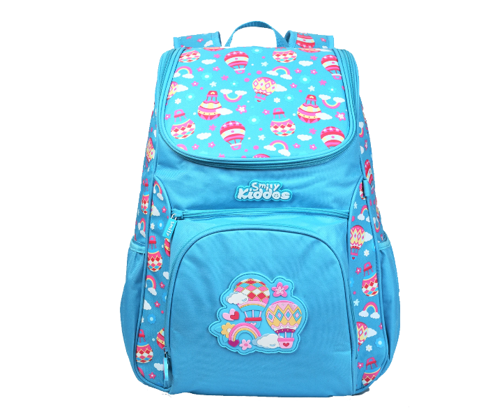 Smily Kiddos U Shaped Backpack - Sky Blue - Zoom Image