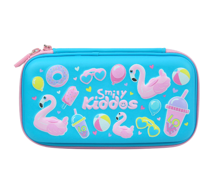 Smily Kiddos Small Pencil Case - Sky Blue - Zoom Image