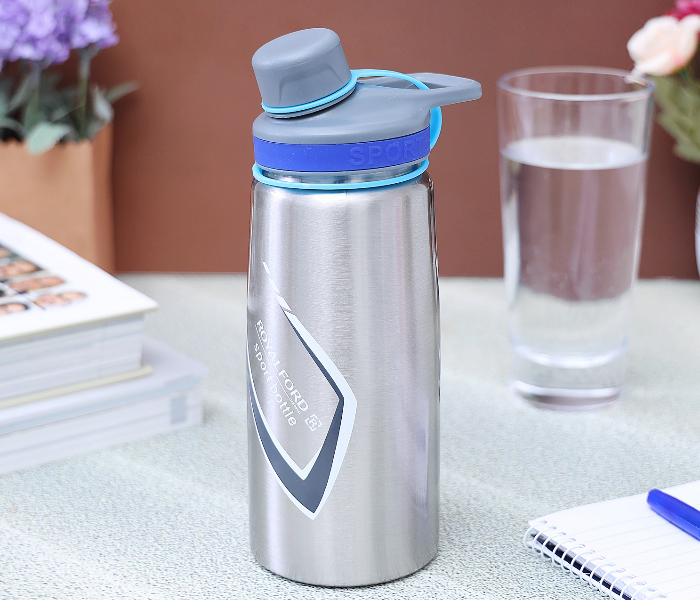 Royalford RF9364 700ml Stainless Steel Sports Bottle - Silver - Zoom Image 3