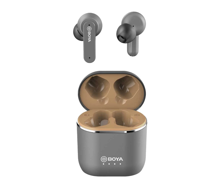 Boya BY-AP4 True Wireless Stereo Ear Earbuds - Grey - Zoom Image 2