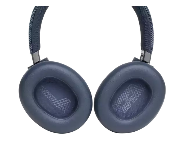 JBL Live 650 BT Active Noise Cancellation Over-Ear Wireless Headset - Blue - Zoom Image 4