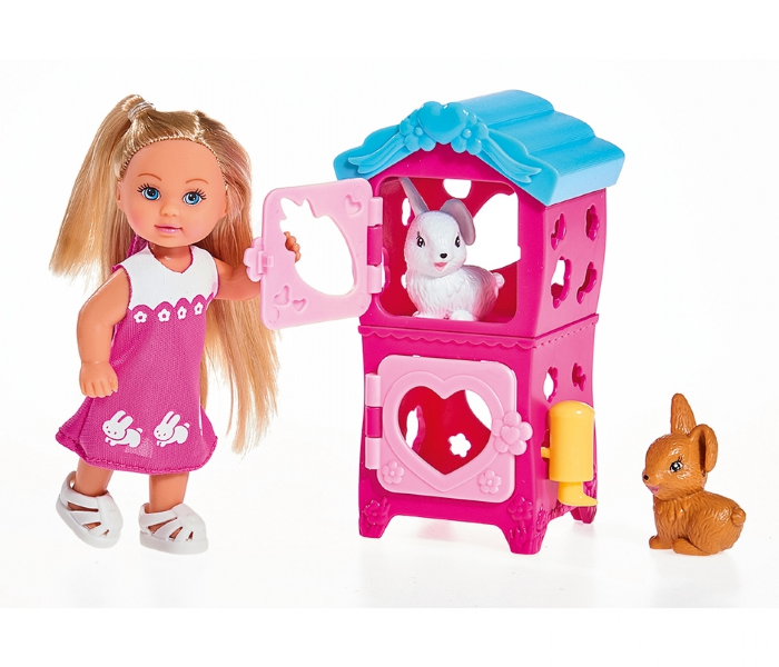 Simba 105733065 Evi Love Cute Rabbit House - Zoom Image 1