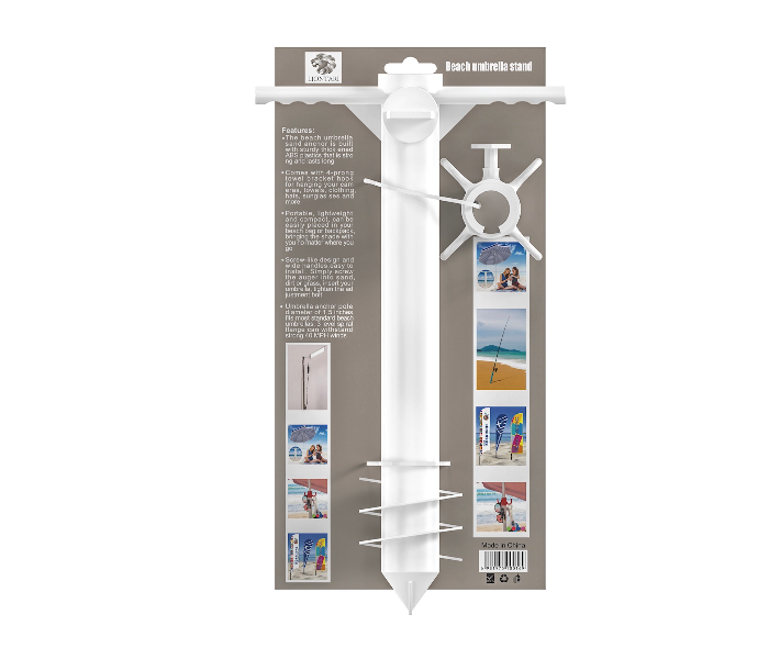 Liontari Umbrella Anchor Hook - White - Zoom Image