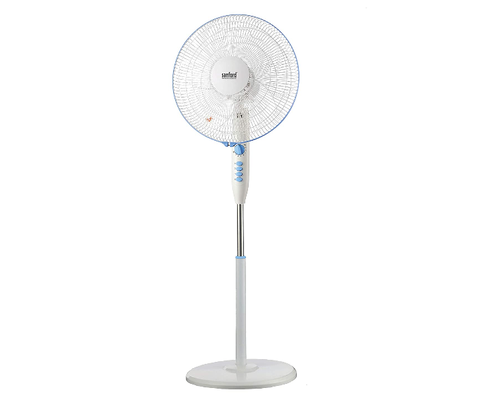 Sanford SF901SFN 16 Inch ABS Body Stand Fan with Timer- White - Zoom Image 1