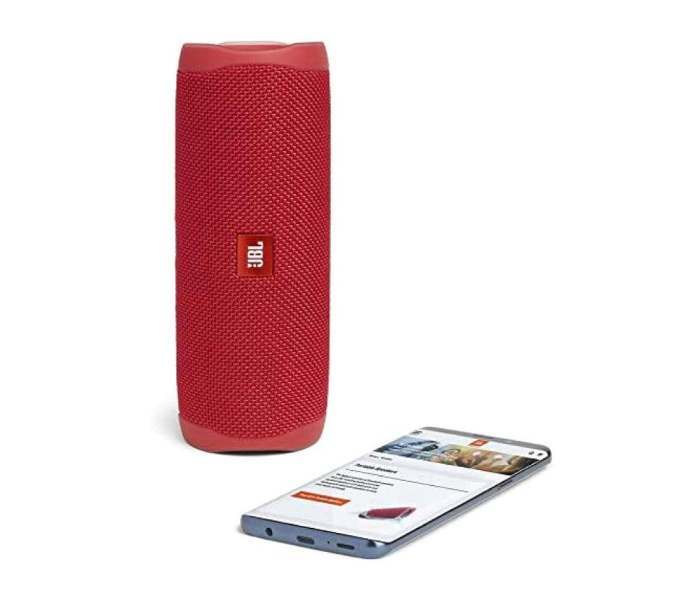 JBL Flip 5 Portable Waterproof Speaker - Red - Zoom Image 5