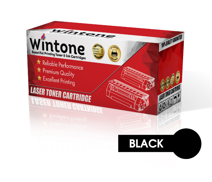 Wintone Set of 1 Pack Laser Toner Cartridge CF287A 87A for HP LaserJet Enterprise Pro - Black - Zoom Image