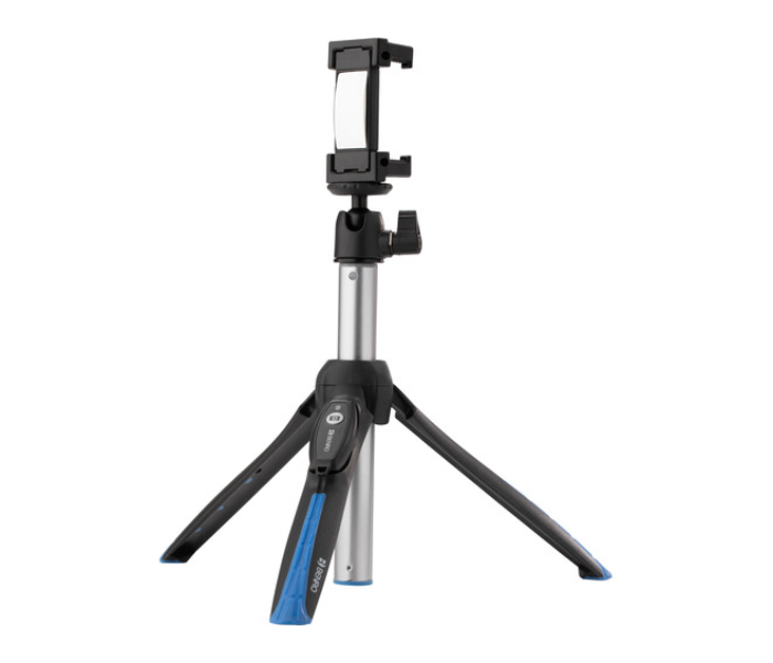 Benro BK-15 Tabletop Tripod and Selfie Stick for Smartphones - Black and Silver - Zoom Image 1