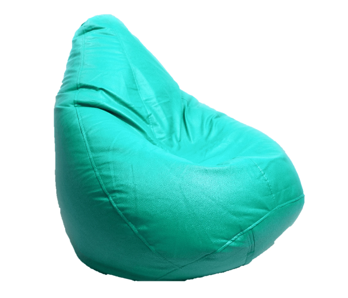 Watiaa Tear Drop Design Triple Stitched Kids Bean Bag - Turqouise Blue - Zoom Image