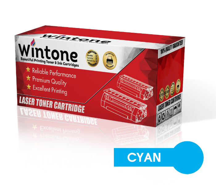 Wintone Compatible Toner Cartridges CF301A 827A Toner Cartridge for HP Color LaserJet Enterprise flow M 880 Series - Cyan - Zoom Image