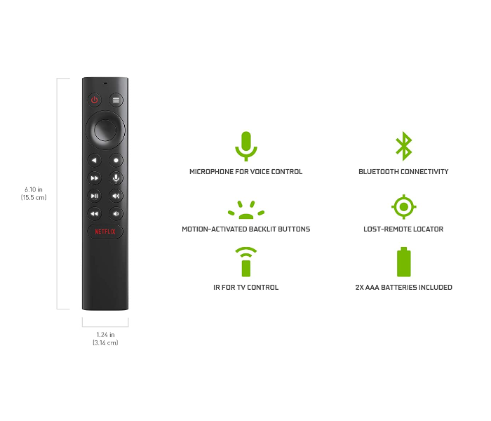 Nvidia Shield 3GB RAM 2X USB High Performance Dolby Vision Android TV PRO 4K HDR Streaming Media Player Works with Alexa  - Zoom Image 3