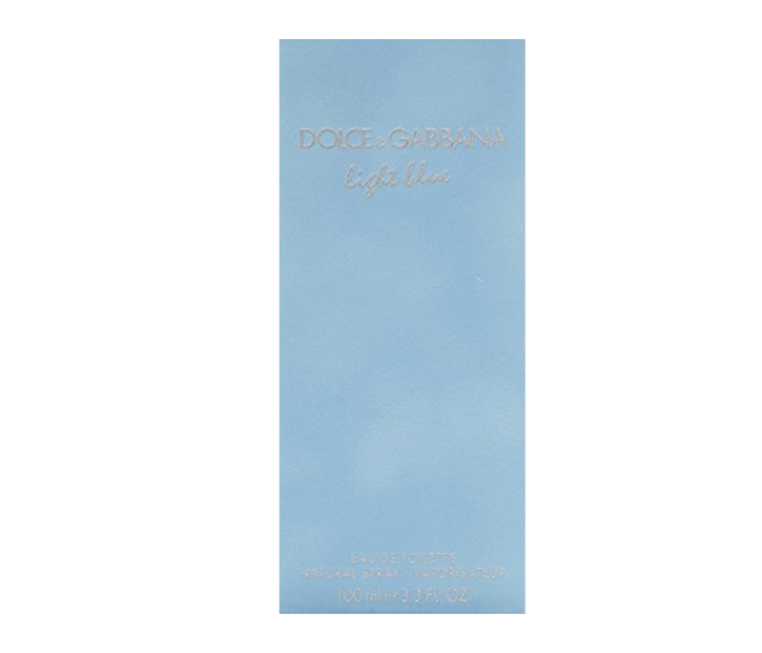 Dolce and Gabbana 100ml Light Blue Eau De Toilette for Women - Zoom Image 2