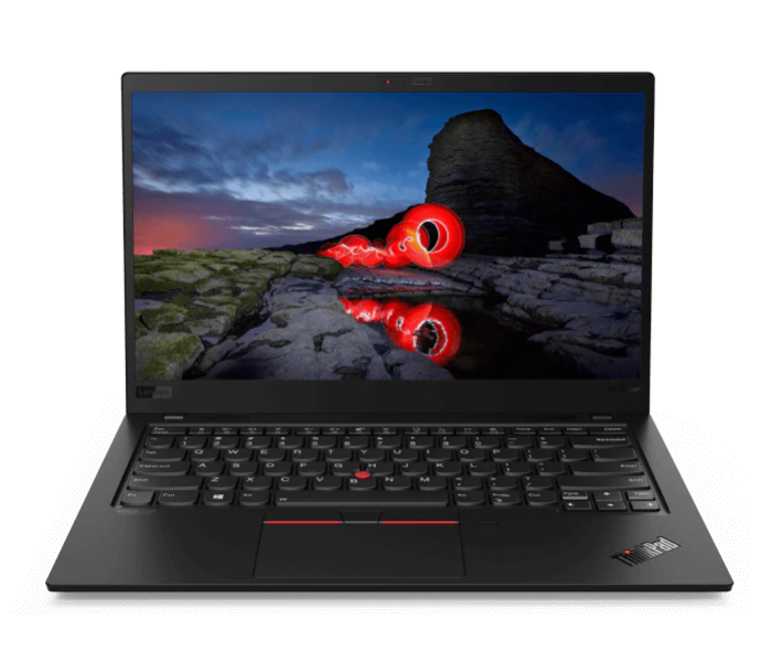 Lenovo ThinkPad X1 20U90010AD 14.0 inch FHD IPS MultiTouch Display Intel Core i7-10510U Processor 16GB DDR3 RAM 512GB SSD Intel HD Graphics KYB Arabic-English Win10 Pro 64 - Black - Zoom Image 1