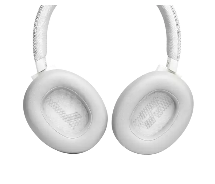 JBL Live 650 BT Active Noise Cancellation Over-Ear Wireless Headset - White - Zoom Image 4