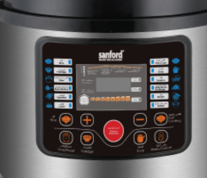 Sanford SF3202EPC 9.0 Liter BS Pressure Cooker - Black and Silver - Zoom Image 5