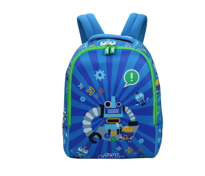 Smily Kiddos Junior Backpack - Blue & Green - Zoom Image