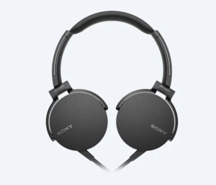 Sony MDR-XB550AP Extra Bass Headphones - Black - Zoom Image 2