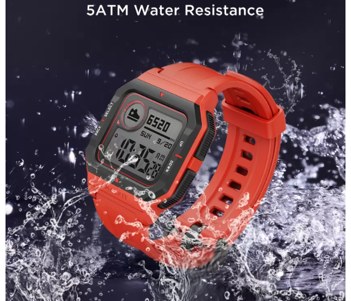 Amazfit Neo Smart Watch - Red - Zoom Image 7