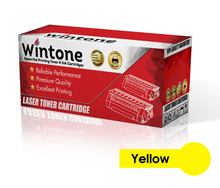 Wintone Compatible Toner Cartridges C9722A 641A is compatible for HP Color LaserJet 4600 4610 4650 and Canon LBP 2510 85 - Yellow - Zoom Image