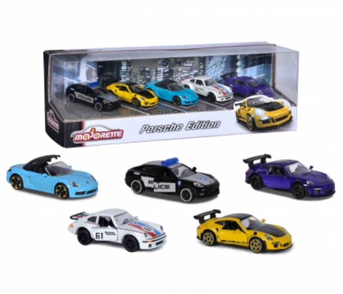 Majorette 212053171 5 Pieces Porsche Edition Giftpack - Zoom Image