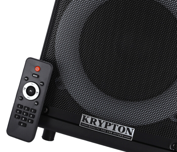 Krypton KNMS6073N 8-inch Portable Speaker with USB, SD Card Slot, FM, Bluetooth and Mic - Zoom Image 3