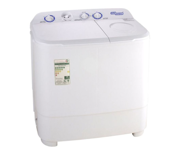 Super General SGW610X 6Kg Washing Machine - White - Zoom Image