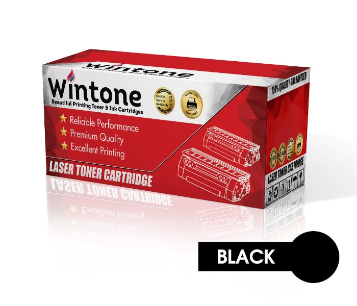 Wintone Set of 1 Pack Q7516A 16A Laser Toner Cartridge for HP LaserJet and Canon LBP - Black - Zoom Image