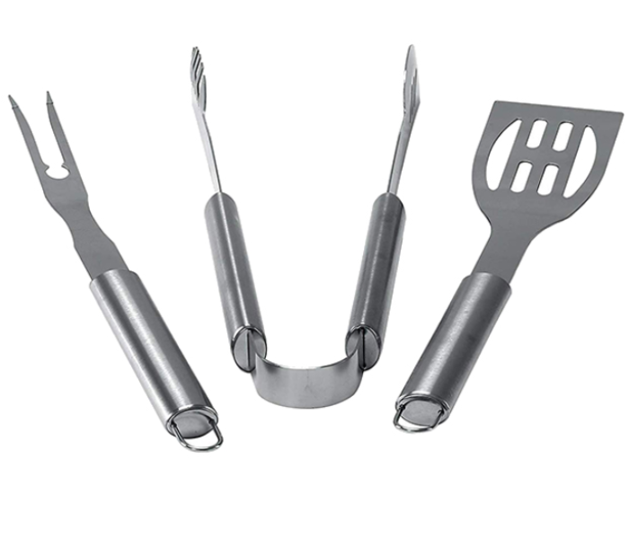 Royalford RF9388 3 Pieces Barbecue Set - Silver - Zoom Image 4