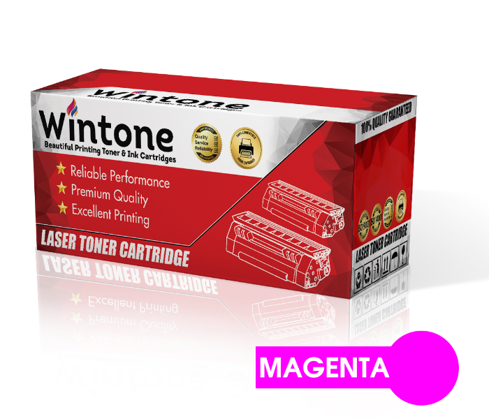 Wintone Compatible Toner Cartridges for HPQ6003A 124A CRG707 for HP Color LaserJet - Magenta - Zoom Image