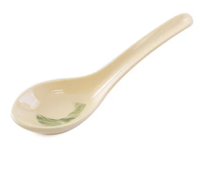 Royalford RF8117 Melamine Aqua Thai Soup Spoon - Green - Zoom Image