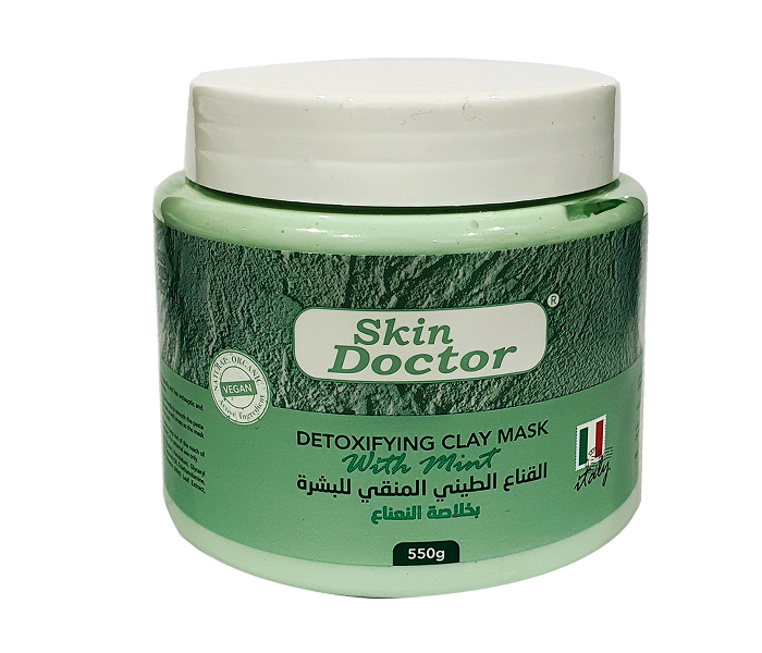 Skin Doctor 550ml Mint Detoxifying Clay Mask - Zoom Image