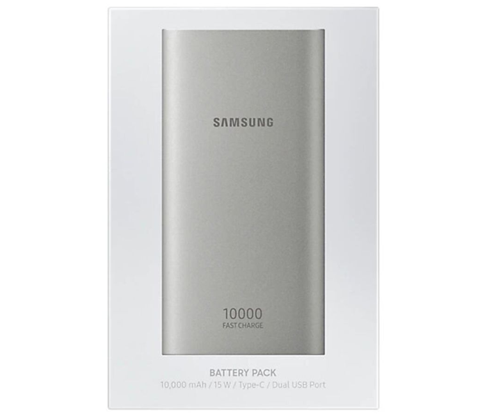 10000 mAh Fast Charging Qualcomm Power Bank - Silver - Zoom Image 4