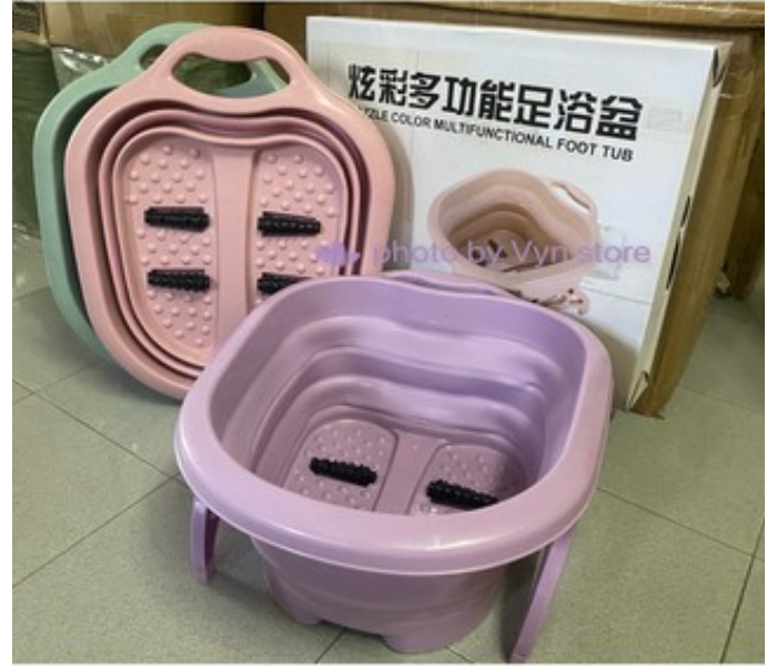 Dazzle Foldable Multifunctional Foot Tub - Zoom Image 6