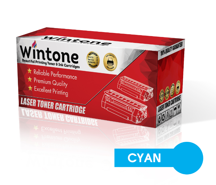 Wintone Compatible Toner Cartridges CE741A 307A for HP Color LaserJet and HP Color LaserJet Professional - Cyan - Zoom Image