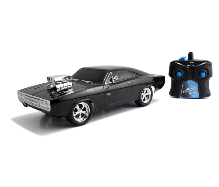 Jada 253206004 1:16 Fast and Furious RC 1970 Dodge Charger Toy Car - Zoom Image 1