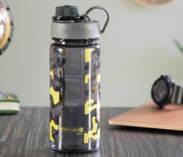 Royalford RF6419 600 ML Military Design Water Bottle - Grey - Zoom Image 1