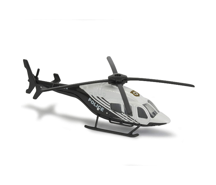 Majorette 212053130 Die Cast Helicopter - Bell 429 Police Mercy Flight - Zoom Image