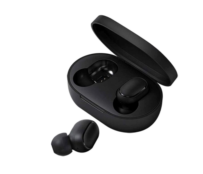 AirDots True Wireless In-Ear Headphones With Charging Case - Black - Zoom Image 1