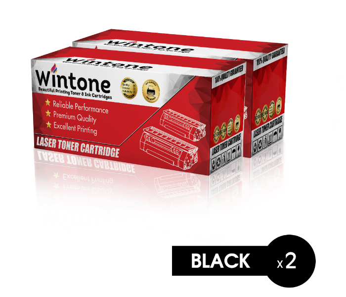 Wintone Set of 2 Pack MLT D205L Laser Toner Cartridge is Compatible for Samsung ML D ND Series DW N FD FR F FN FW - Black - Zoom Image