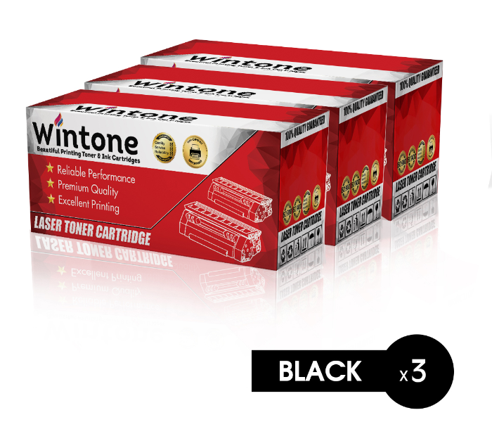 Wintone Set of 3 Pack X3130 3120 3115 3121 3116 Pe1114e Pe16 Laser Toner Cartridge is Compatible for Xerox WC Xerox WC PE 16 - Black - Zoom Image