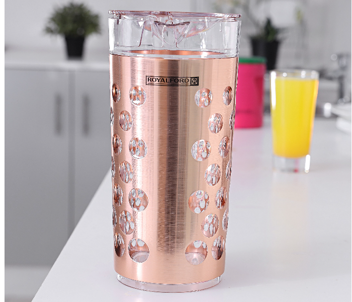 Royalford RF8227 2310ML Acrylic Water Jug - Rose Gold - Zoom Image 2